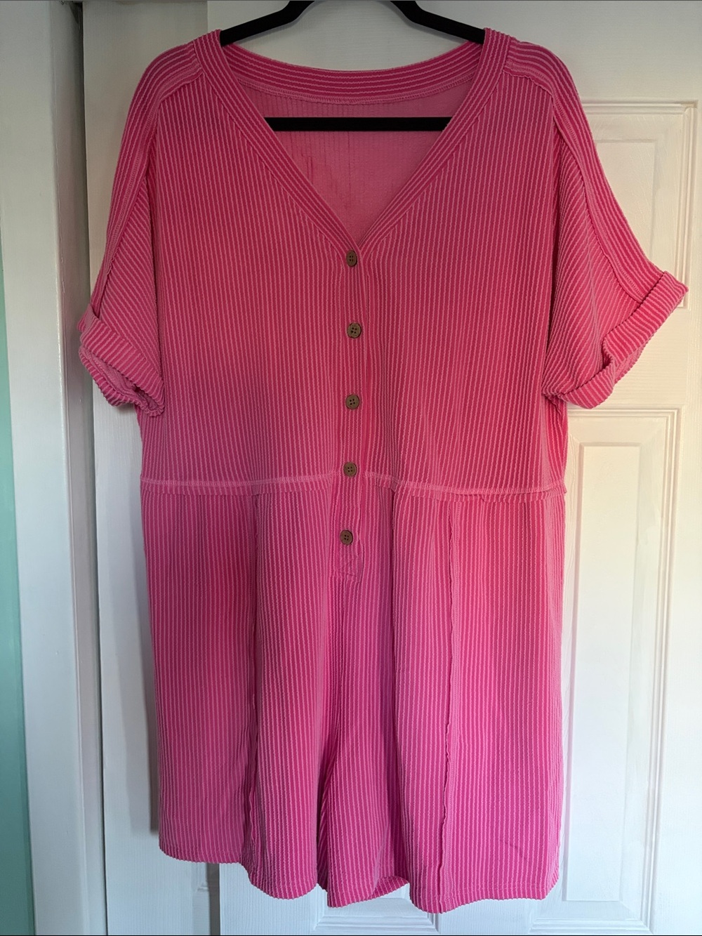 Hot Pink Romper (See Measurements)